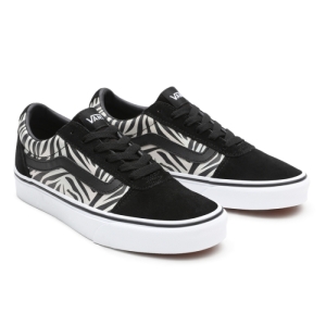 Dámska vychádzková obuv - VANS-WM Ward MTLC ZBR black/white Čierna 38,5 2