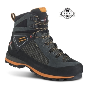 Pánska vysoká turistická obuv - KAYLAND-Cross Mountain GTX grey/orange Šedá 42,5