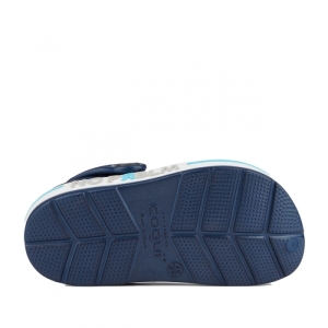 Detské kroksy (rekreačná obuv) - COQUI-Lindo navy/white Modrá 26/27 3