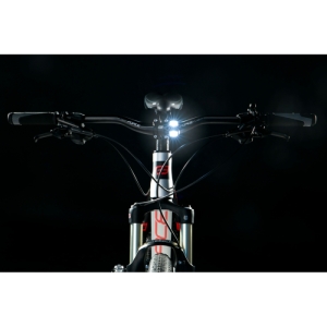 Svetlo na bicykel - FORCE-F AMBIT BATTERY FRONT/REAR Čierna 2