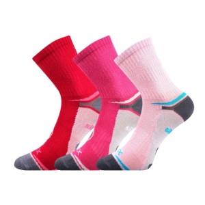 Dievčenské turistické repelentné ponožky - VOXX-Optifanik 03-Pink/Magenta/Raspberry Ružová 35/38 1
