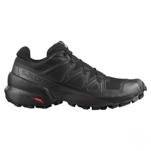 Dámska bežecká trailová obuv - SALOMON-Speedcross 5 W black/black/phantom Čierna 40 1