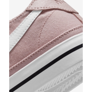 Dámska rekreačná obuv - NIKE-WMNS Court Legacy Canvas pink glaze/black/team orange/white Ružová 40,5 4