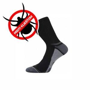 Turistické repelentné ponožky - VOXX-Optifan 03-Black Čierna 39/42