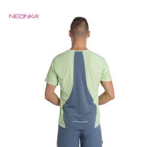 Pánske bežecké tričko s krátkym rukávom - ANTA-SS Tee-MEN-852125127-3-Seed Green Zelená L 3