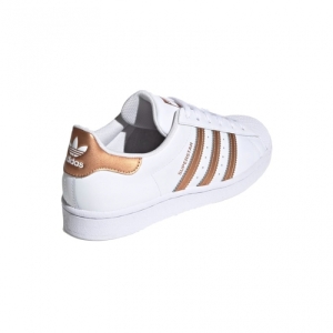Dámska vychádzková obuv - ADIDAS ORIGINALS-Superstar W ftwwht/coppmt/cblack Biela 37 1/3 4