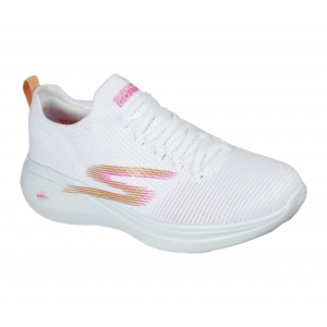 Dámska športová obuv (tréningová) - SKECHERS-Go Run Fast Brisk Day white/pink Biela 41