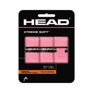Vrchná omotávka - HEAD-Xtreme Soft 3pcs Pack Pink Ružová
