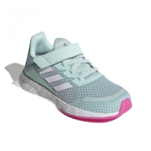 Detská rekreačná obuv - ADIDAS-Duramo SL halo mint/cloud white/screaming pink GW2239 Modrá 35
