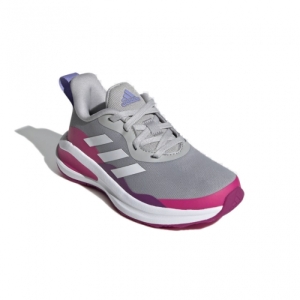 Detská športová obuv (tréningová) - ADIDAS-FortaRun grey two/cloud white/shock pink Šedá 35,5