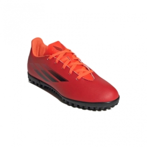 Juniorské futbalové kopačky turfy - ADIDAS-X Speedflow .4 JR TF red/core black/solar red Červená 35,5