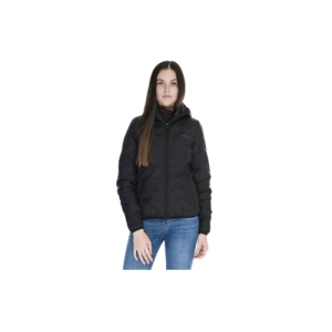 Dámska páperová bunda - FUNDANGO-ALSEA Hooded Down Jacket-890 - black Čierna XS