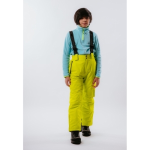 Detské lyžiarske nohavice - AUTHORITY KIDS-SP-KIDJO_green Žltá 152/158