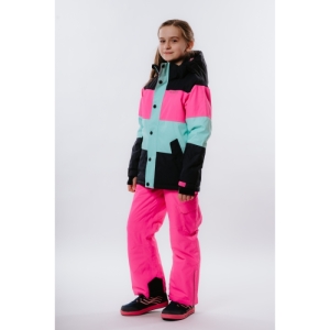Detské lyžiarske nohavice - AUTHORITY KIDS-SP-KIDJO_pink Ružová 152/158 3