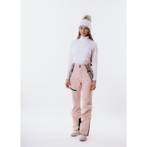 Dámske lyžiarske softshellové nohavice - AUTHORITY-SP-SIMKA_pink Ružová XL