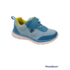 Detská rekreačná obuv - AUTHORITY KIDS-Artze light blue/acid green Modrá 35