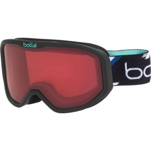Detské lyžiarske okuliare - BOLLE-INUK-BLACK MINT MATTE-VERMILLON Čierna XS 2021