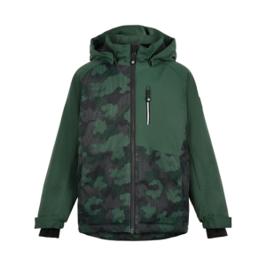 Chlapčenská lyžiarska bunda - COLOR KIDS-BOYS Ski jacket, boys, AF 10.000,cliantro Zelená 122