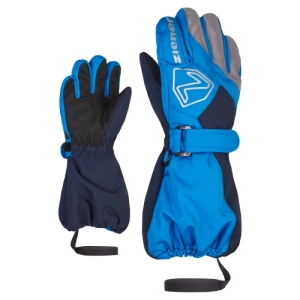 Juniorské lyžiarske rukavice - ZIENER-LAURO AS(R) glove junior Blue Modrá 104
