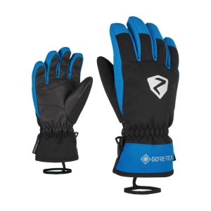 Juniorské lyžiarske rukavice - ZIENER-LARINO GTX glove junior Black Čierna 3,5
