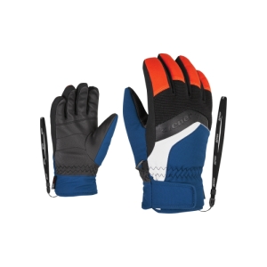 Juniorské lyžiarske rukavice - ZIENER-LABINO AS(R) glove junior Modrá 4,5