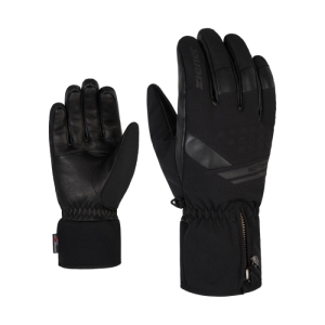 Lyžiarske rukavice - ZIENER-GOMAN AS(R) PR glove ski alpine Čierna 8,5