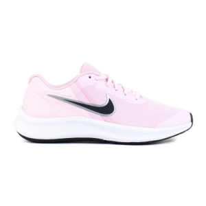 Juniorská športová obuv (tréningová) - NIKE-Star Runner 3 Jr pink foam/black/white Ružová 40