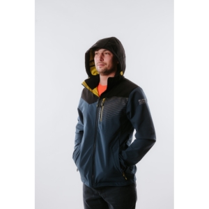 Turistická softshellová bunda s kapucňou - EVERETT-PROTECT_blue Modrá 3XL 2022