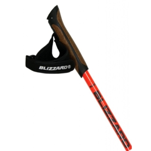 Bežkárske palice - BLIZZARD-XC Racing carbon poles, black/orange Čierna 165 cm 2021 1