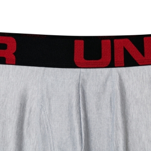 Pánske boxerky - UNDER ARMOUR-UA Tech 3in 2 Pack-GRY Šedá M 3