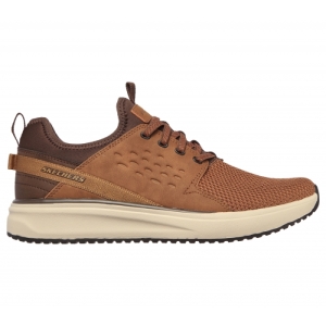 Pánska rekreačná obuv - SKECHERS-Crowder Colton light brown Hnedá 45 1
