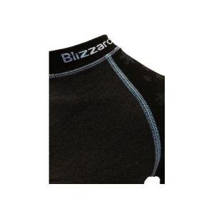 Dámske termo tričko s dlhým rukávom - BLIZZARD-CLASSIC CUT-Viva long sleeve, anthracite/light blue-21/22 Šedá XL/XXL 3