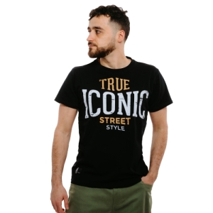 Pánske tričko s krátkym rukávom - AUTHORITY-T-ICONIC black Čierna XXL