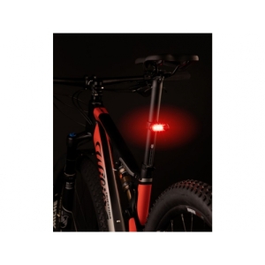 Svetlo na bicykel - FORCE-PILL 12 LM, 3 x LED, USB Čierna 4