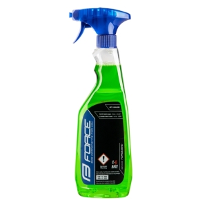 Čistiaci prípravok - FORCE-E-BIKE spray 0,75 L - green Zelená