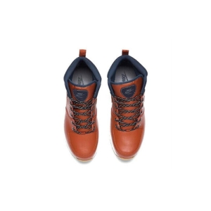 Pánska vychádzková obuv - NIKE-Manoa Leather SE rugged orange/armory navy Červená 45 3