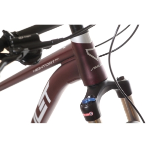 Dámsky horský bicykel - AMULET-29 Night cat 6.0 SH, orient red/white, 2023 Červená 29" S 1