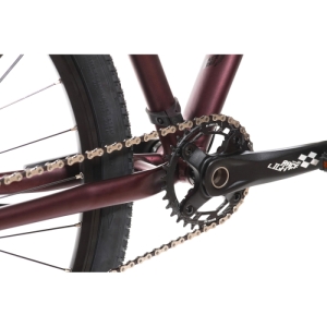 Dámsky horský bicykel - AMULET-29 Night cat 6.0 SH, orient red/white, 2023 Červená 29" S 4