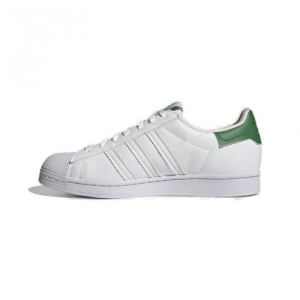Vychádzková obuv - ADIDAS ORIGINALS-Superstar cloud white/off white/green Biela 46 2