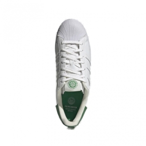 Vychádzková obuv - ADIDAS ORIGINALS-Superstar cloud white/off white/green Biela 46 3