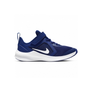 Chlapčenská športová obuv (tréningová) - NIKE-Downshifter 10 royal blue/white Modrá 35