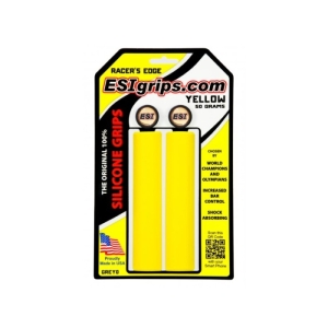 Rukoväte na riadidlá - ESI-Racers Edge Yellow Žltá