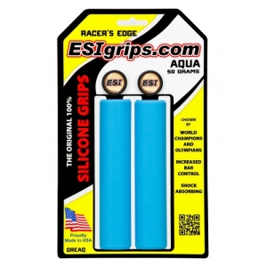 Rukoväte na riadidlá - ESI-Racers Edge Blue Modrá