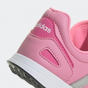 Dievčenská rekreačná obuv - ADIDAS-VS Switch 3 CF C bliss pink/silver metallic/pulse magenta Ružová 35 4