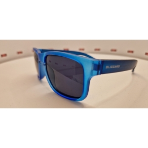 Slnečné okuliare - BLIZZARD-Sun glasses PCC125001-transparent blue mat-55-15-123 Modrá 55-15-123 1