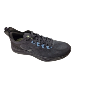 Pánska športová obuv (tréningová) - ANTA-Arlom black/carbon grey/crab shell blue Čierna 45