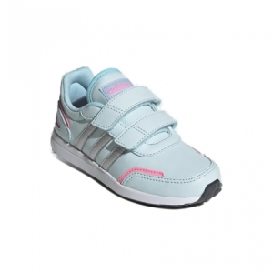 Dievčenská športová obuv (tréningová) - ADIDAS-VS Switch 3 CF C almost blue/silver metallic/beam pink Modrá 35