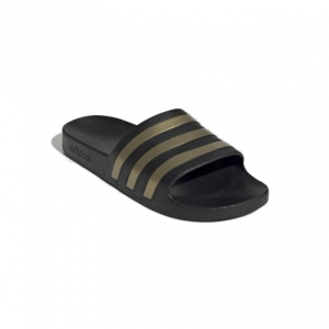Dámske šlapky (plážová obuv) - ADIDAS-Adilette Aqua core black/gold metallic/core black Čierna 42