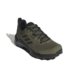 Pánska nízka turistická obuv - ADIDAS-Terrex AX4 focus olive/core black/grey six Zelená 47 1/3