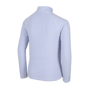 Dievčenská lyžiarska mikina s 1/2 zipsom - 4F-GIRLS FLEECE UNDERWEAR JBIDP001-34S-LIGHT BLUE Modrá 146/152 3